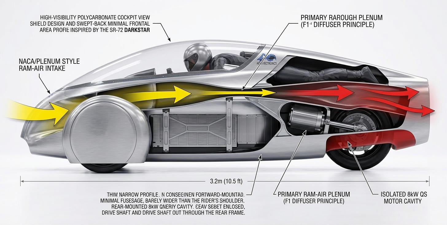 Second Streamliner concept iteration